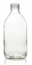 Image de 300 ml syrup bottle, clear, type 3 moulded glass