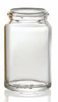 Image de 8.5 ml tablet jar, clear, type 3 moulded glass