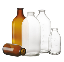 Image de 30 ml infusion bottle, clear, type 1 moulded glass