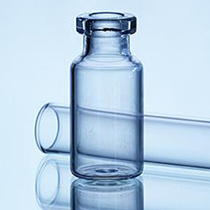 Image de 10 ml Injection bottle, amber Type 2 Tubular glass