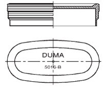 Image de Duma® Pocket bottom clossure model 5016B