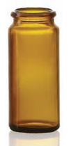 Picture of 67 ml tablet jar, amber, type 3 moulded glass