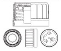 Afbeelding van Duma® Twist-Off schroefdop model 2829D