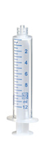 Afbeelding van 10ml Luer-Lock plastic disposable syringe