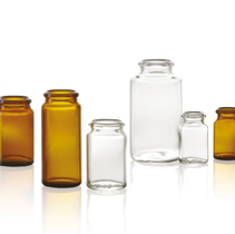 Image de 100 ml tablet jar, amber, type 3 moulded glass