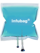 Picture of one chamber infusion bag met 1 aansluiting